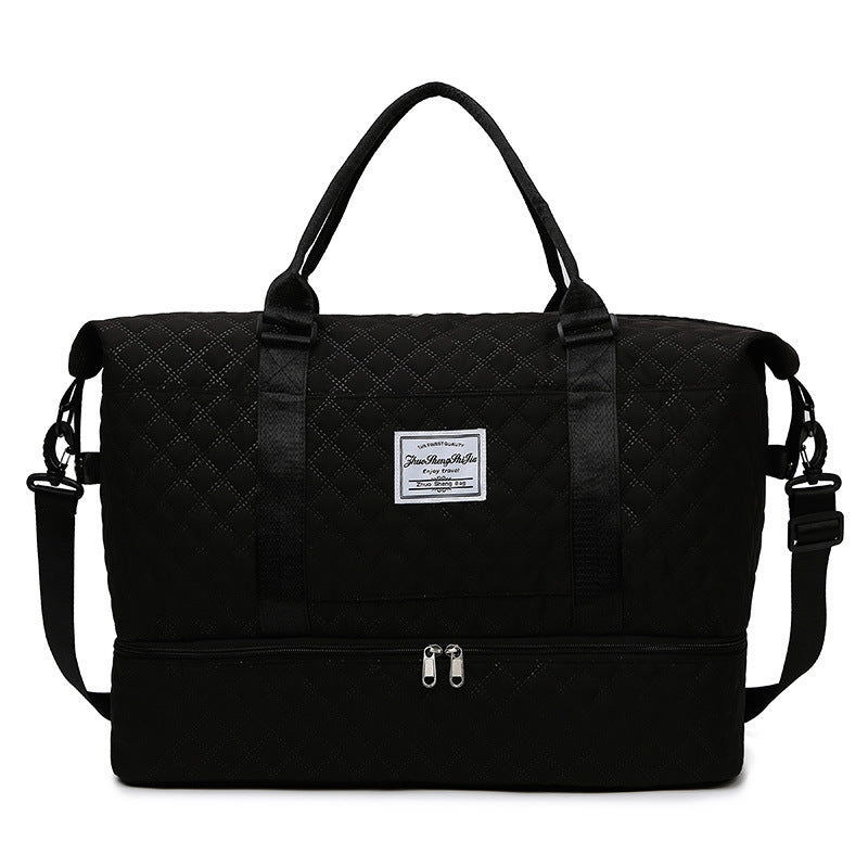 Large Capacity Travel Duffle Bag – Dry & Wet Separation Fitness Gym Tote.