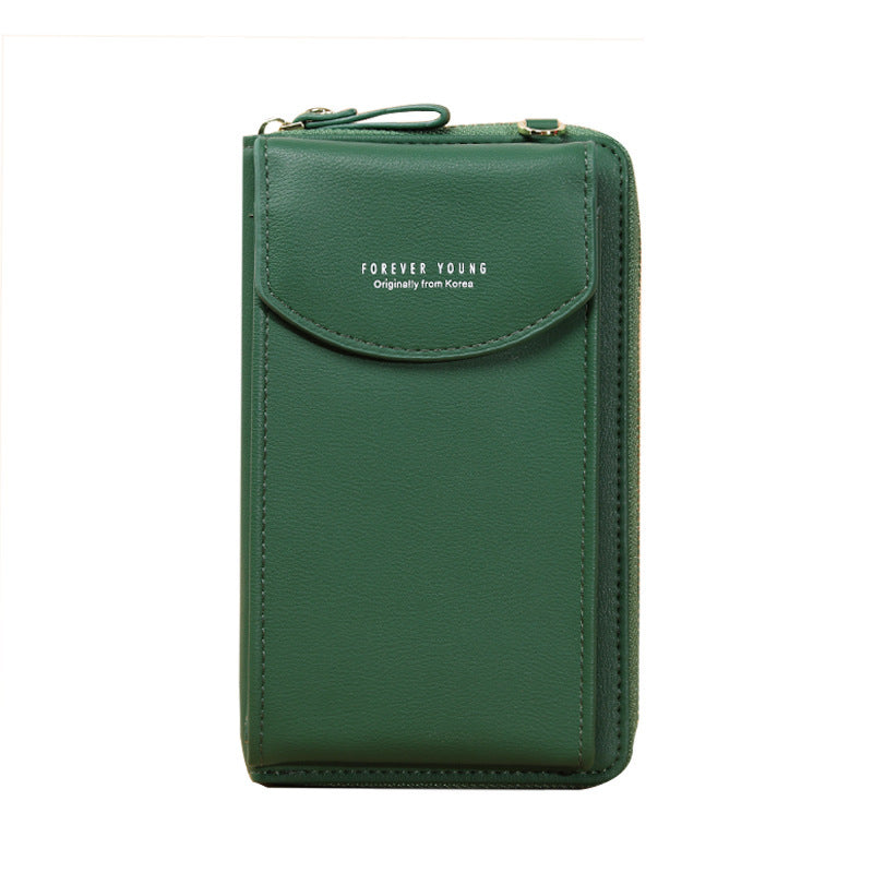 Large Capacity Ladies Wallet Green