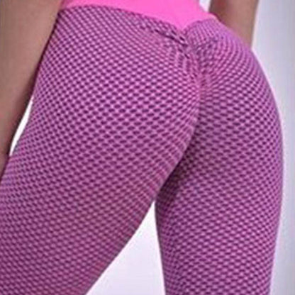 Women's hip-lifting yoga pants with sculpting design