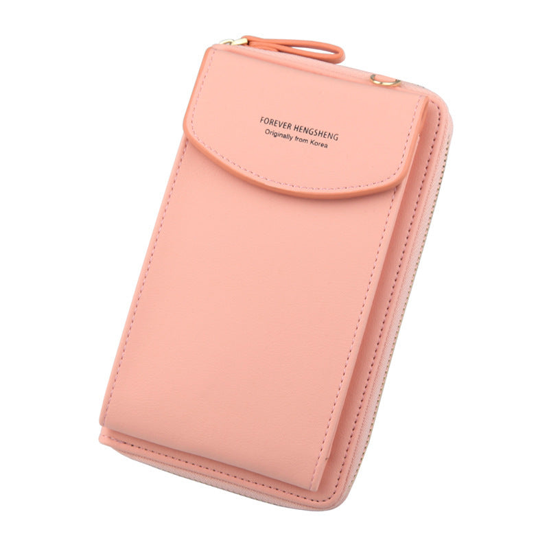 Large Capacity Ladies Wallet Pink