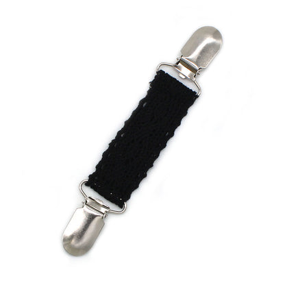 Portable travel shawl clip black