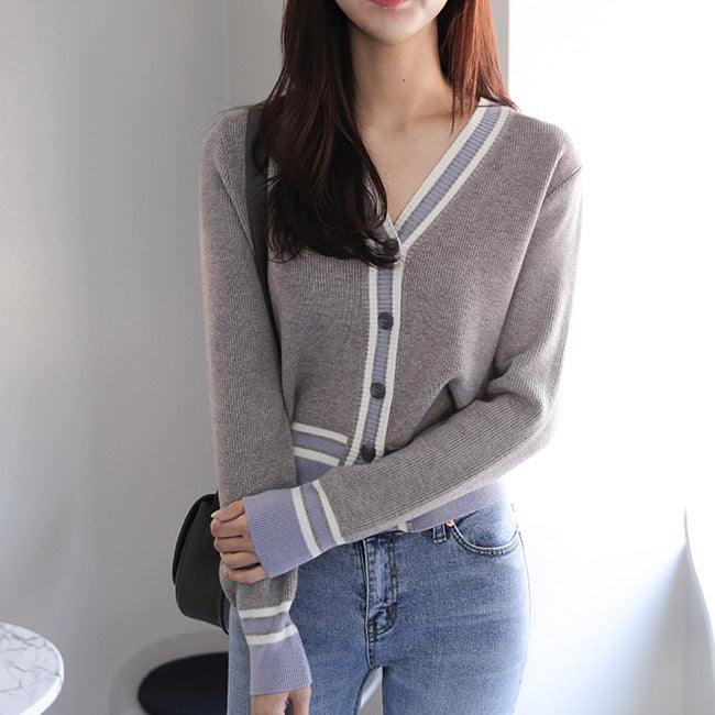 Chic colorblock knitwear for women