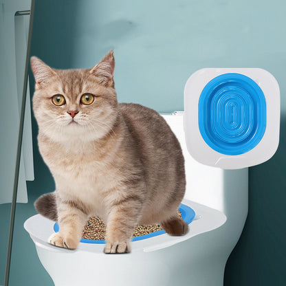 Training potty for cats with urinal design