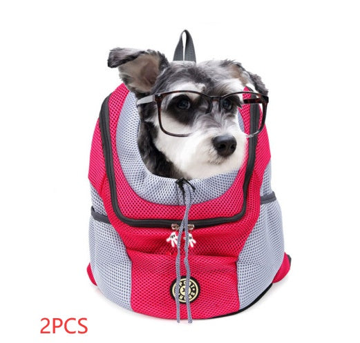 Pet Backpack for Dogs – Comfortable & Breathable Travel Carrier