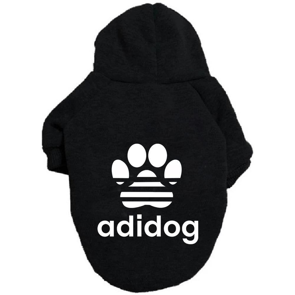 Comfortable pet clothing with Adidog design