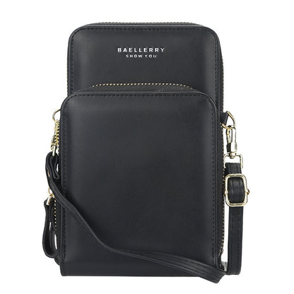 Fashion crossbody phone bag black