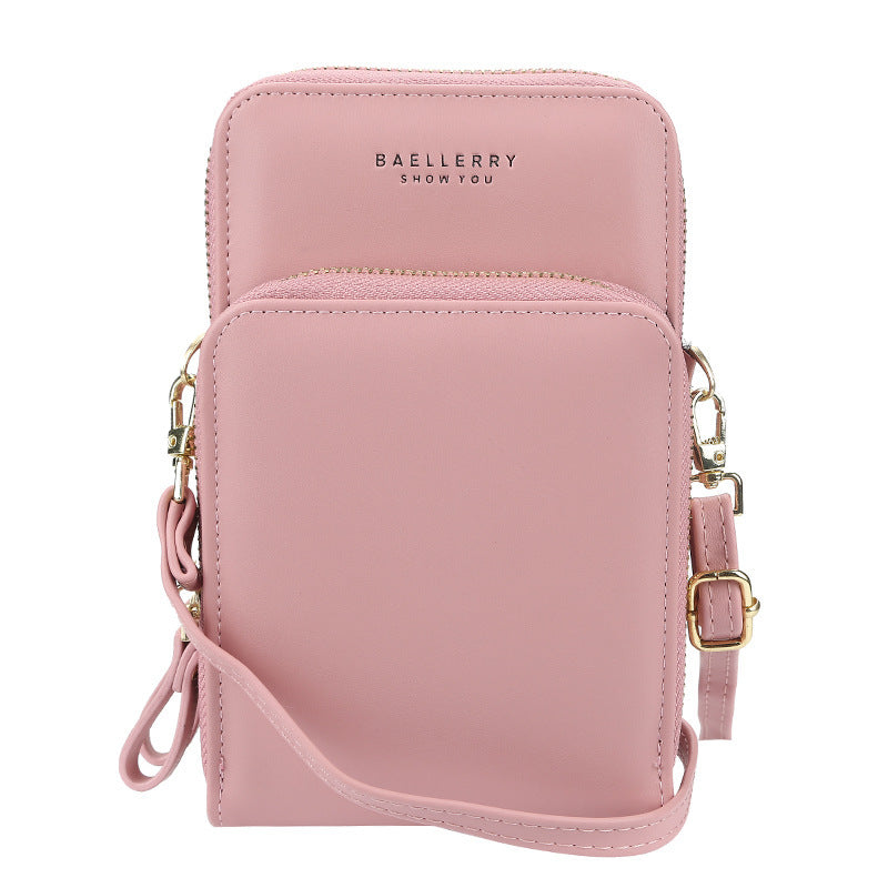 Fashion crossbody phone bag pink 