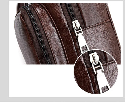 Men's USB charging anti-theft chest bag