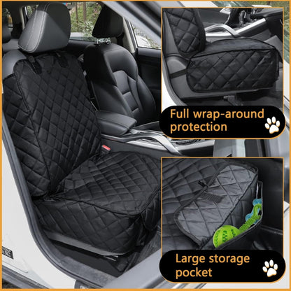 Scratch-proof and non-slip pet car seat protector