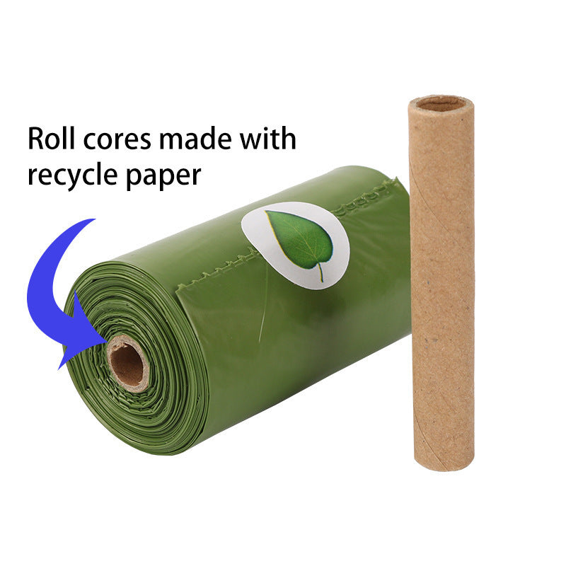 Extra thick strong leak-proof dog poop bags paper cores