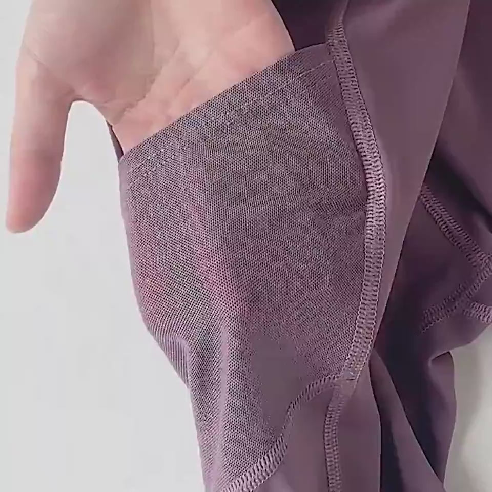 Yoga pants with pockets for women video