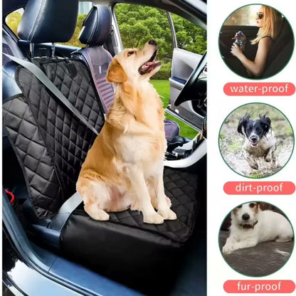 Scratch-proof and non-slip pet car seat protector